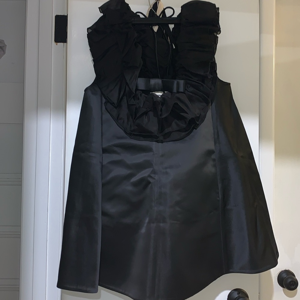 SHUSHU/Tung black party dress…size 12